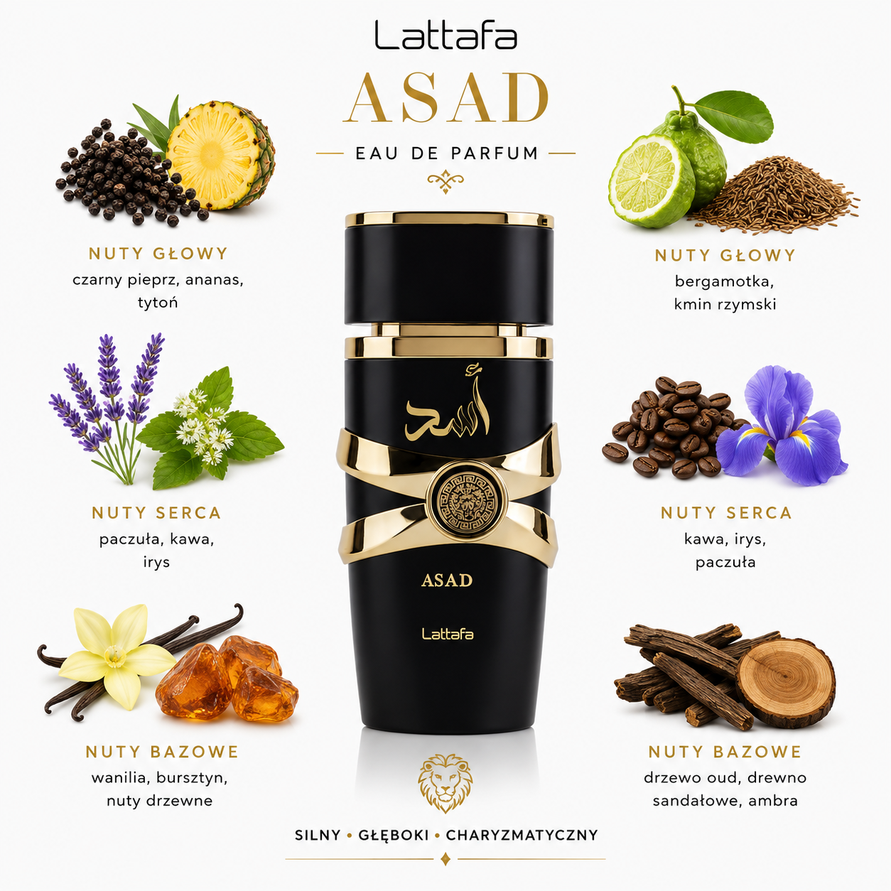 Lattafa Asad woda perfumowana